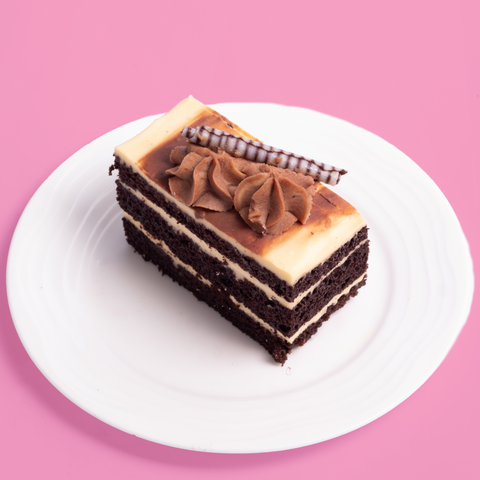 Choco Caramel Slice