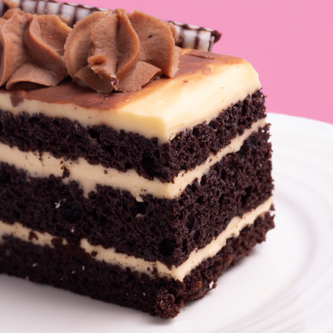 Choco Caramel Slice