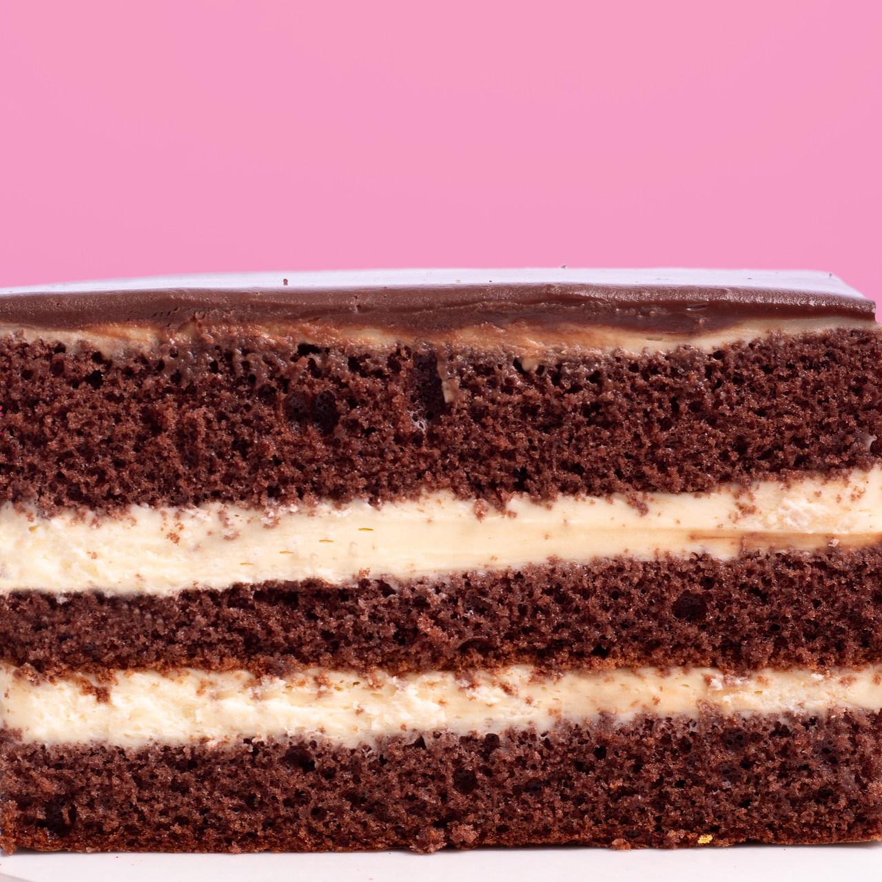 Bar One Slice – Chocolate Sponge with Bar One, Cream – Westham Bakery