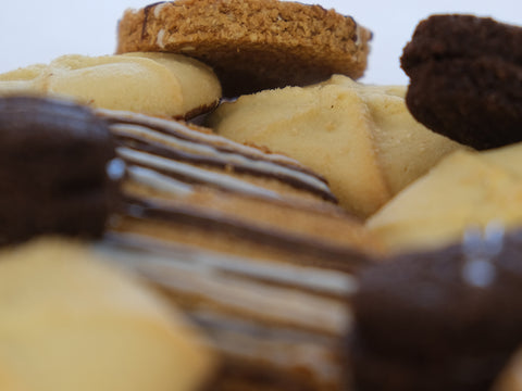 The perfect crumbly bite for an afternoon snack.